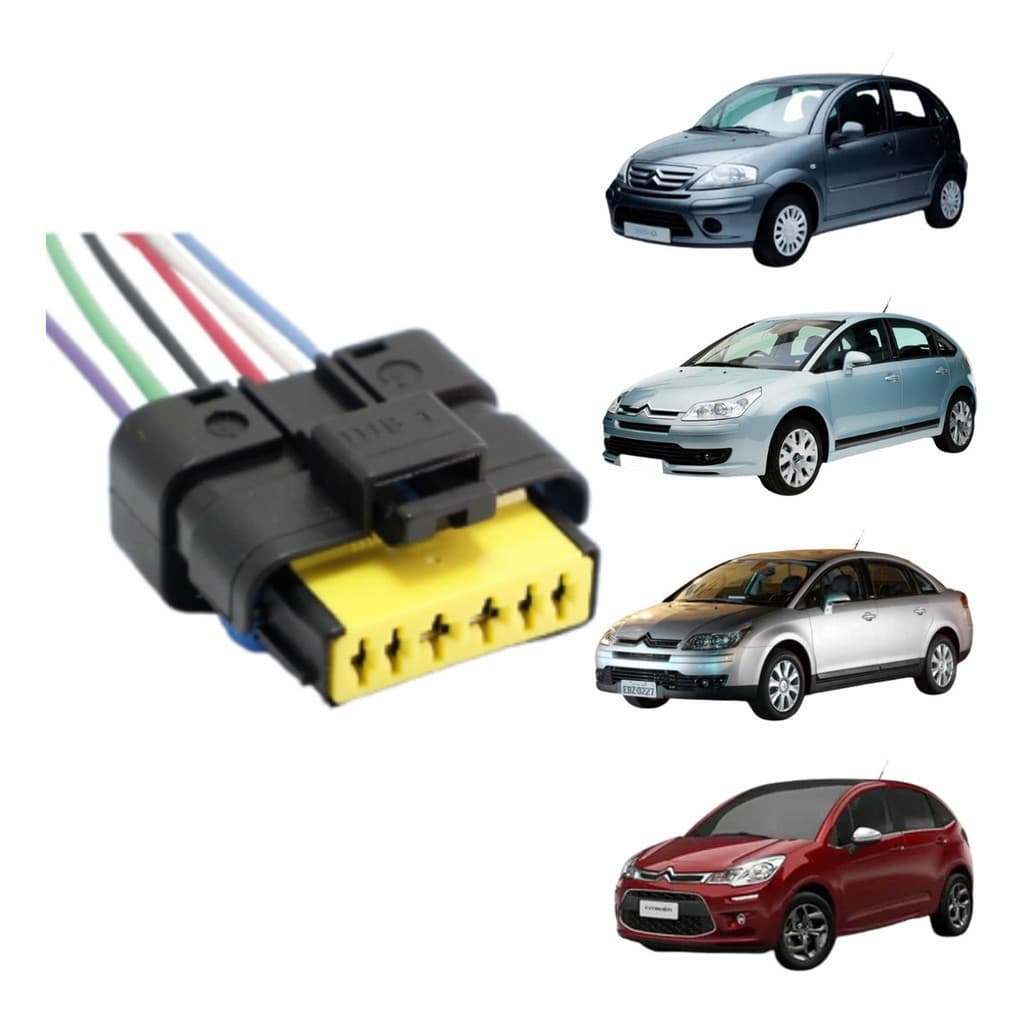 Conector Chicote Flange Bomba Combustivel Citroen C3 C4 1.4 1.6 2.0
