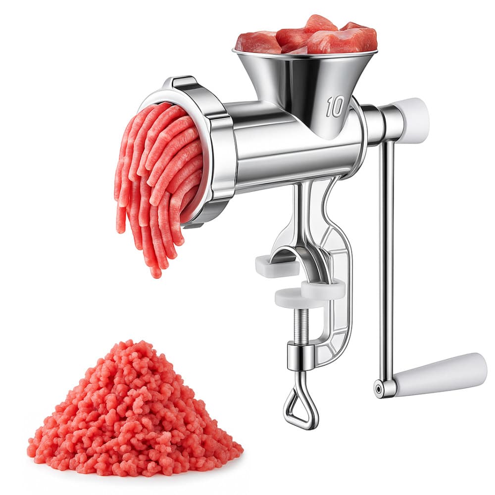 Moedor Carne Moida De Ferro Pimenta Alimento Hamburguer Linguiça Frango Peixe Biscoito Fruta