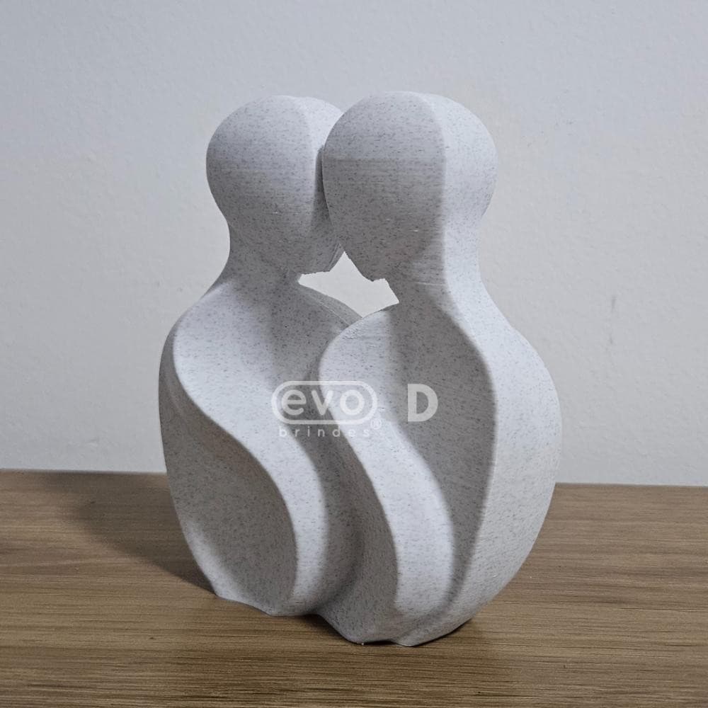 Escultura Decorativa Amor Sem Limites Escultura Minimalista Elegante