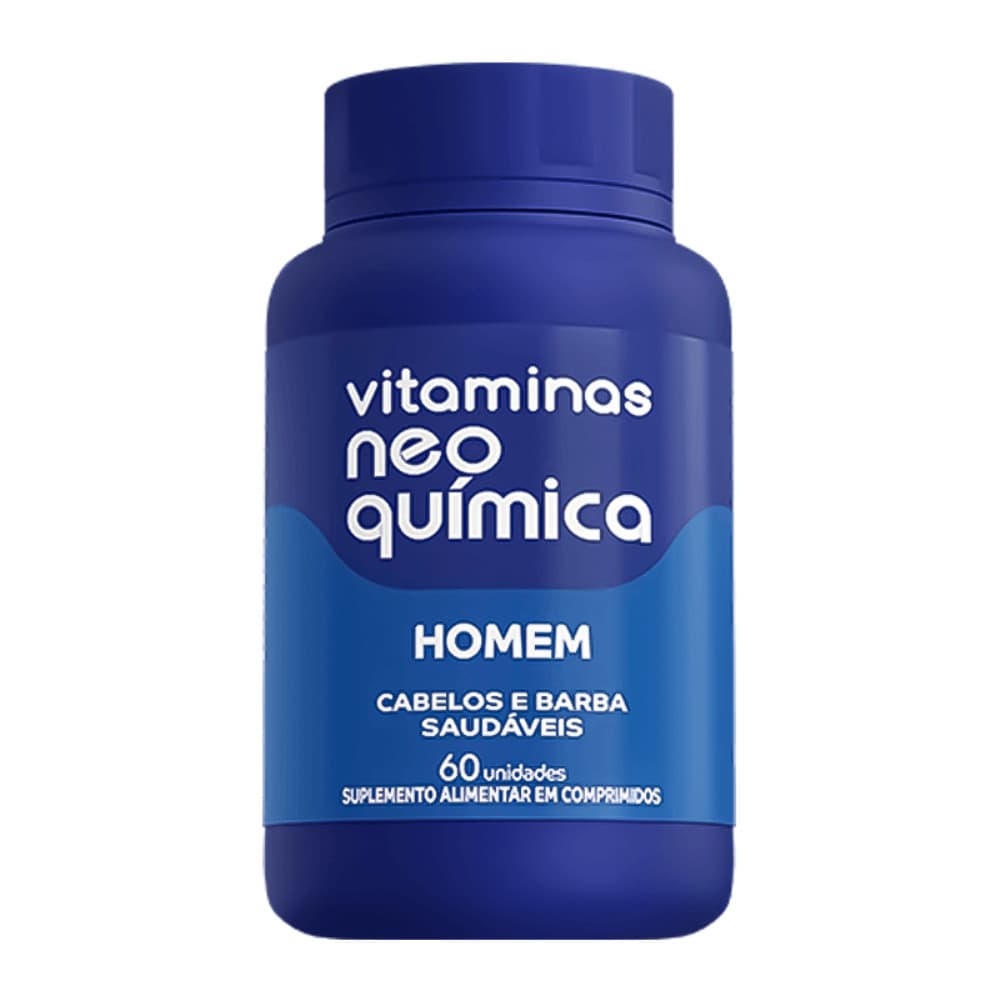 Vitamina Neo Química Homem Imunidade Com 60 Comprimidos