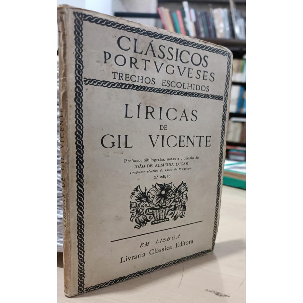 Liricas de Gil Vicente - Clássicos Portvgveses Trechos Escolhidos 2ªed autor Gil Vicente