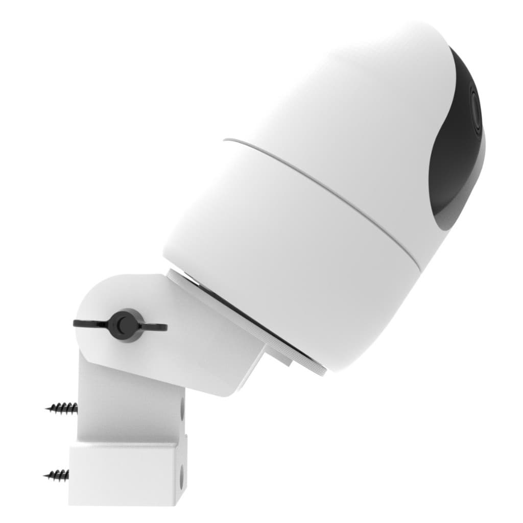 Suporte de Parede Angulável na Vertical Compativel com Câmera Babá Eletrônica Mibo IME 360 e IM4