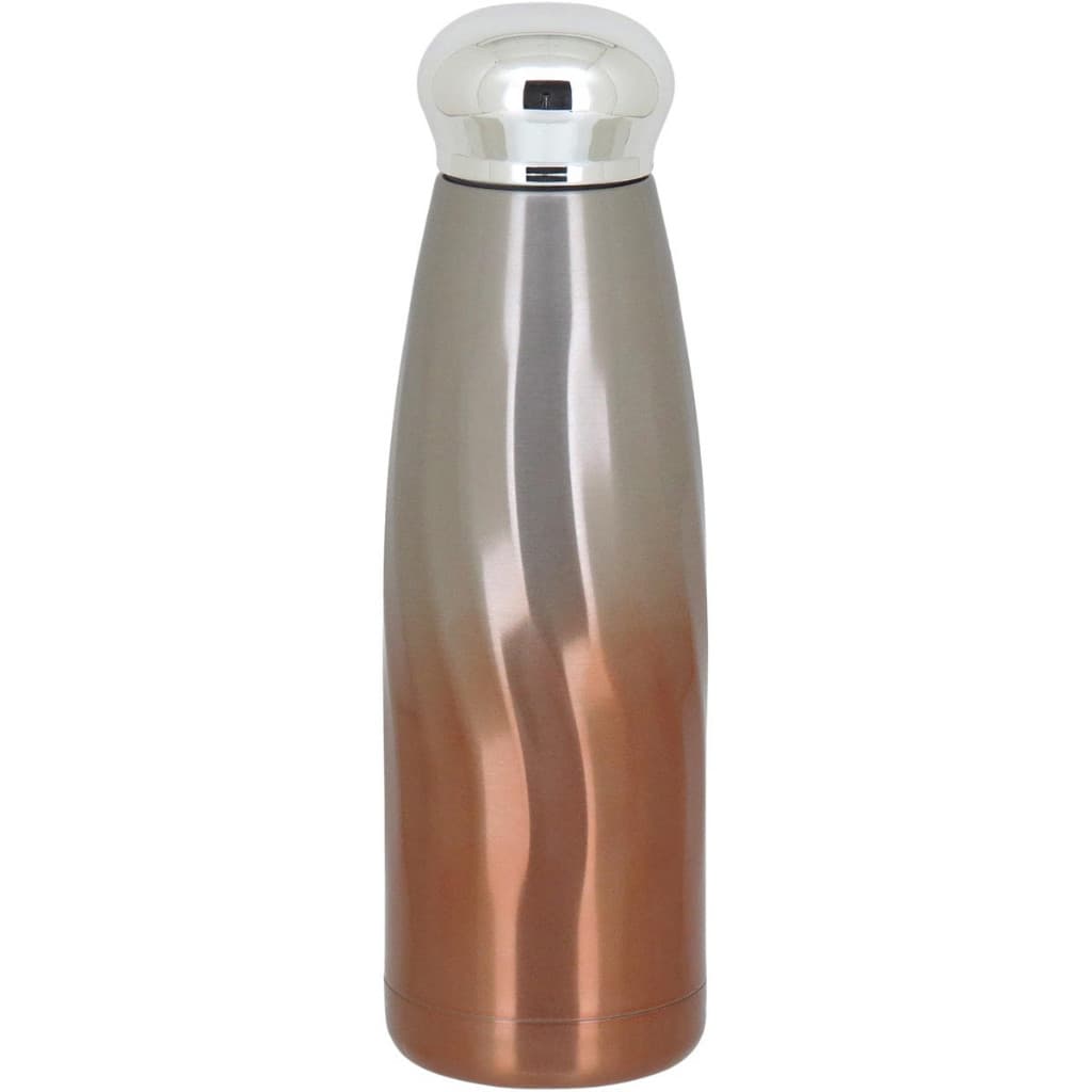 Garrafa Térmica Squeeze Fitness Trenton Parede Dupla Inox 380ml 22x6 Laranja