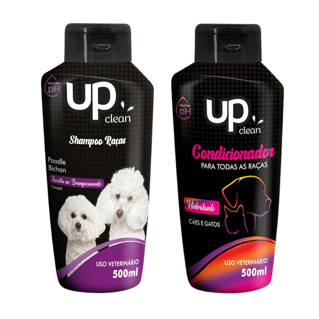 Kit Shampoo Condicionador 500ml Poodle Bichon
