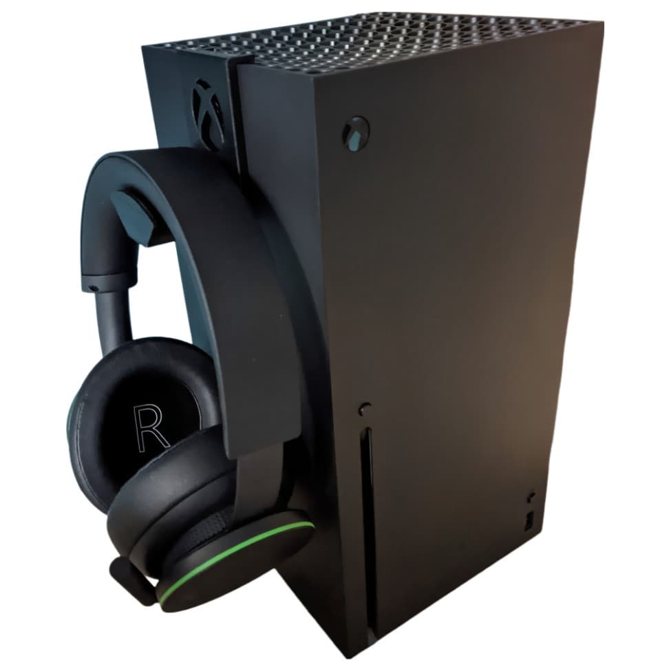 Suporte Fone Video Game Headset Headphone Xbox Serie X Lateral