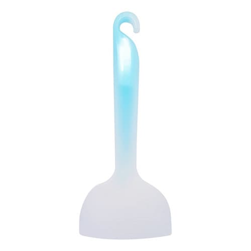 Raspador Espátula Confeiteiro 21cm Suporte Nylon Azul Japão