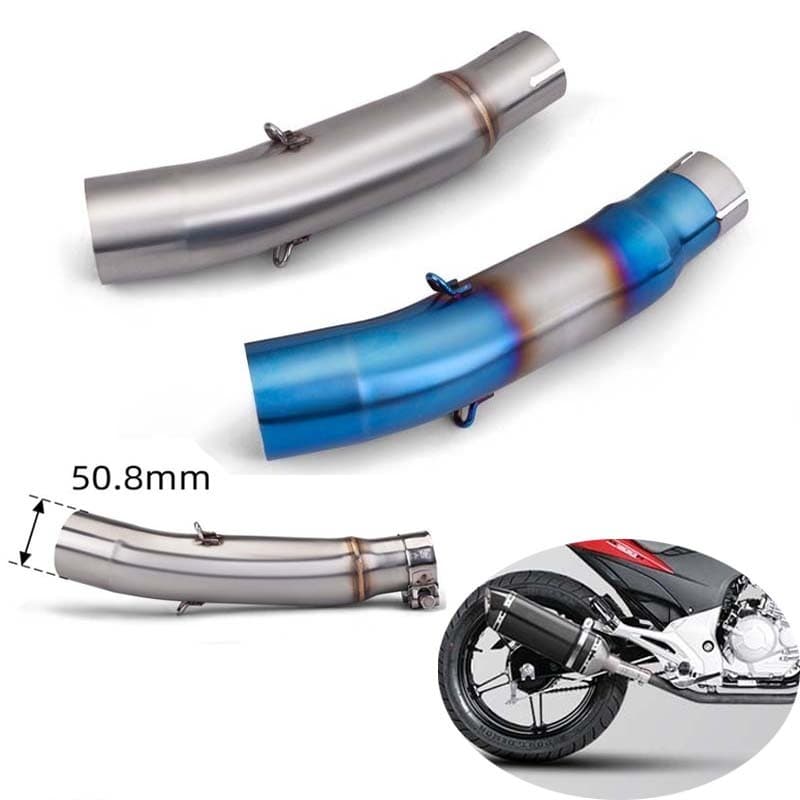 Slip-on Para Honda CB300R 2018-2025 Link Pipe Conecte A Silenciadores Id De 51MM/2 "