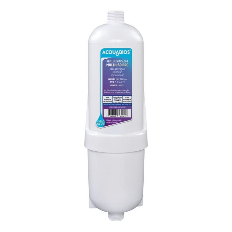 Refil Para Filtro Purificador Multiuso Bebedouro Industrial