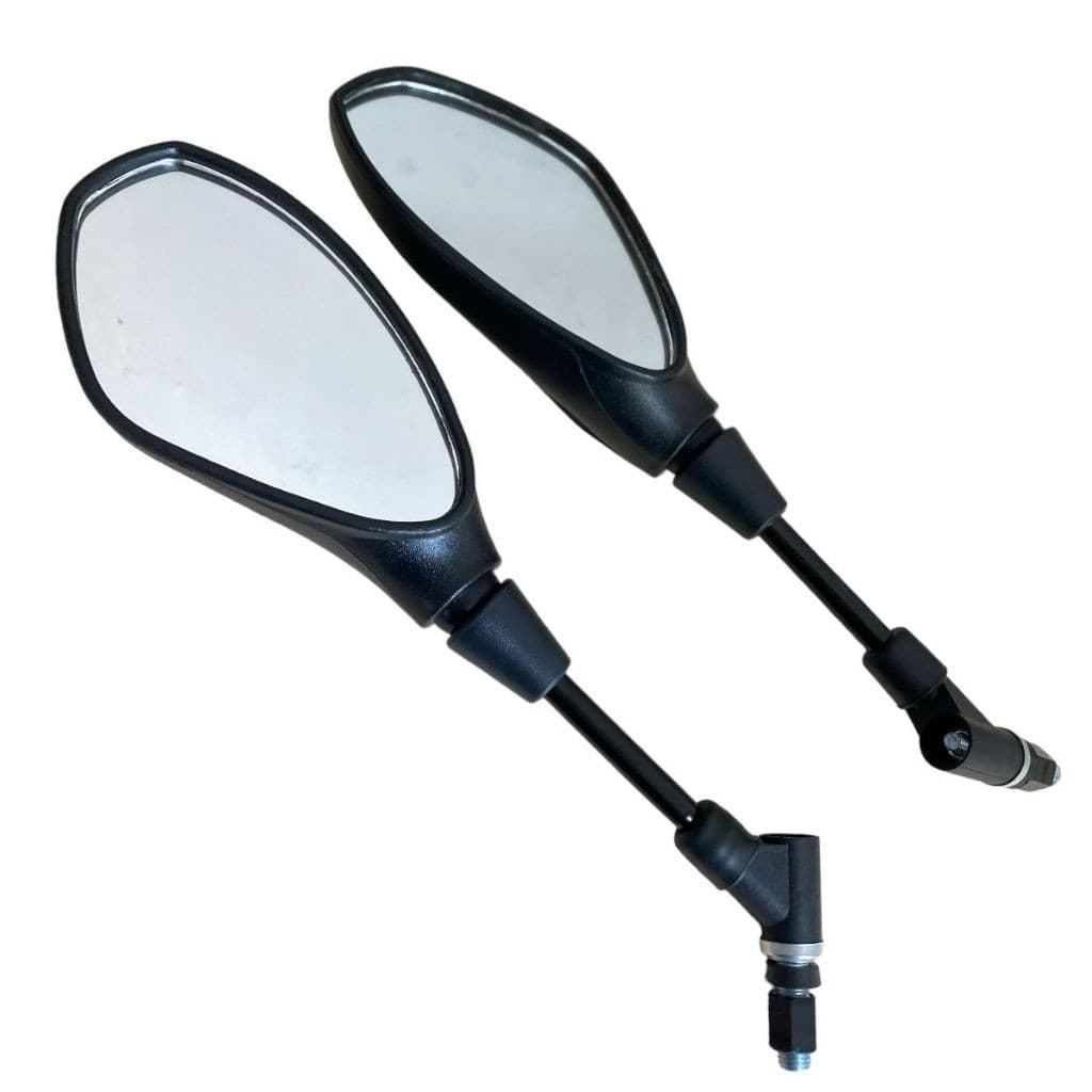 Par Retrovisor F800 Bmw GS650 Giro Haste Longa 360 Rosca Honda (Só Seve para Motos Honda)