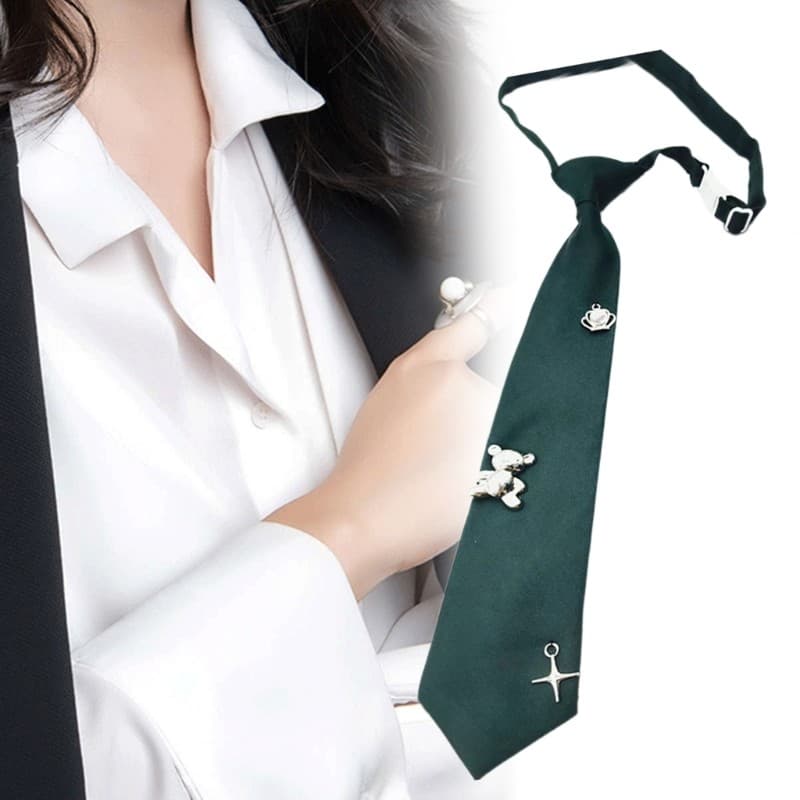 GODD Gravata Elegante Ajustável Para Mulheres , Uniformes Escolares , Estudantes