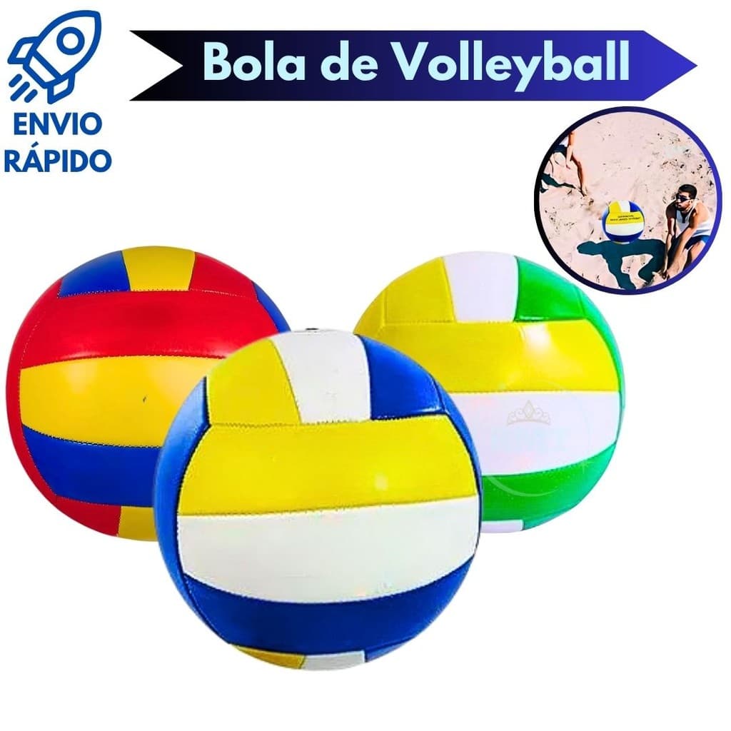 Bola de Vôlei Oficial Para Quadra E Praia Tamanho Padrão N5 Profissional