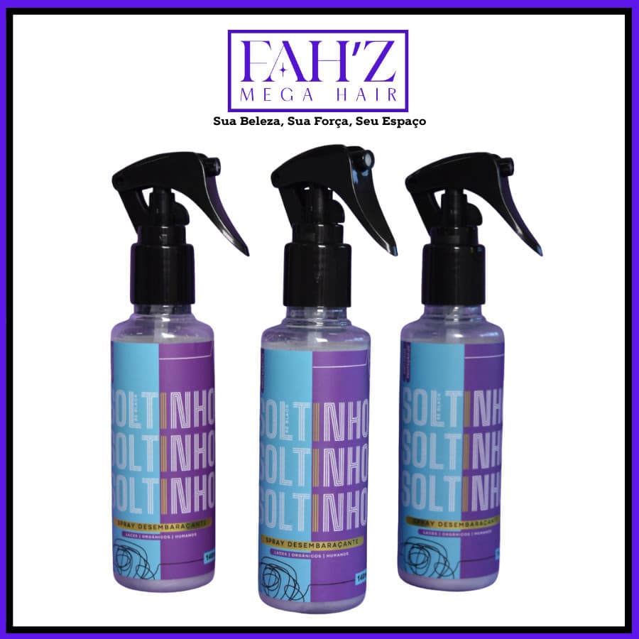 Soltinho Spray Desembaraçante - Be Black 140Ml