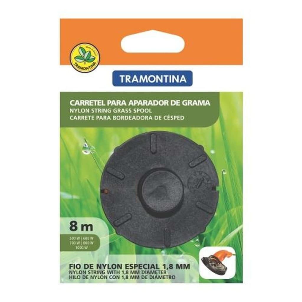 Carretel Nylon 1,8mm/8m Aparador Grama Tramontina Diversos Modelos