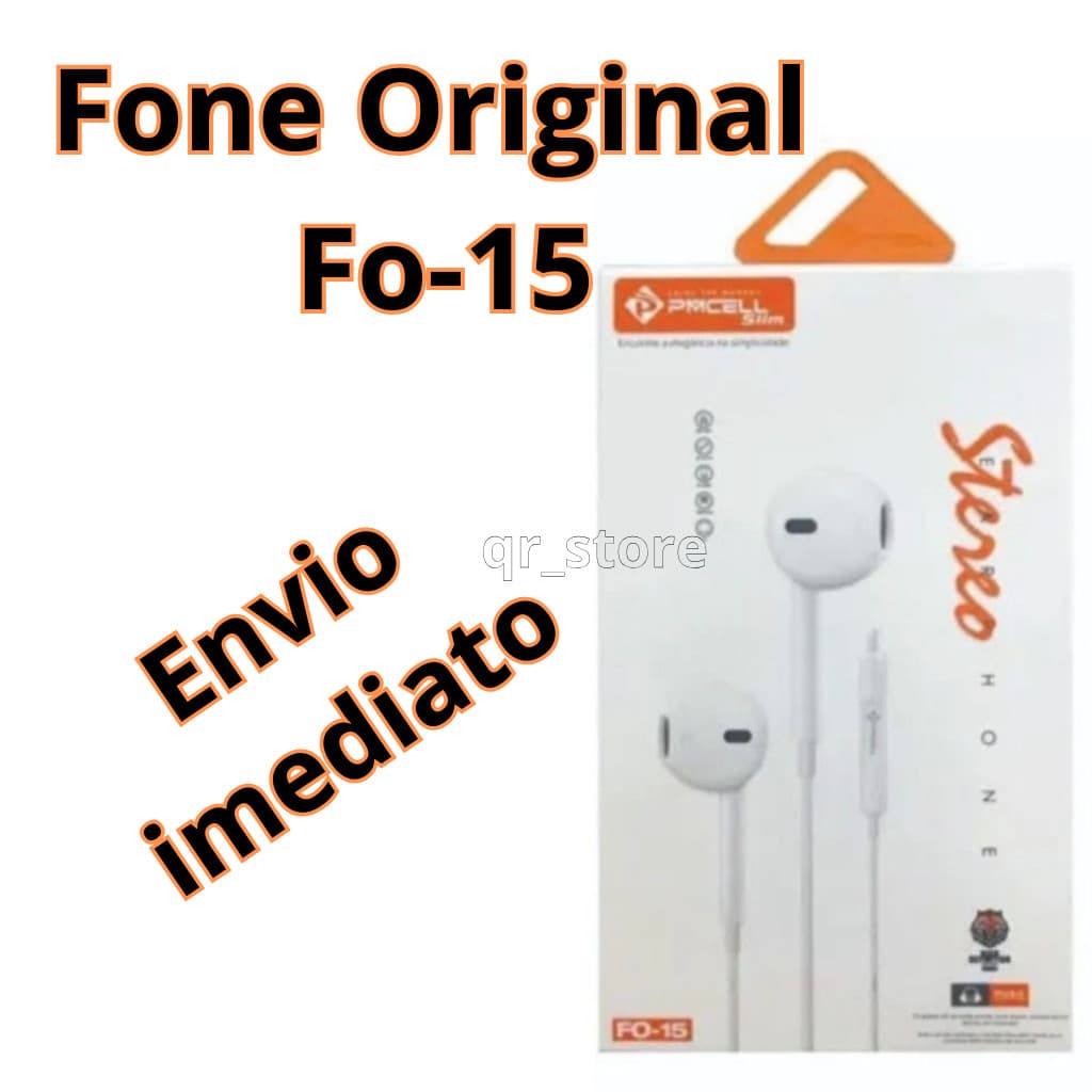 Fone De Ouvido Original P2 Estereo Earphone Pmcell F0-15