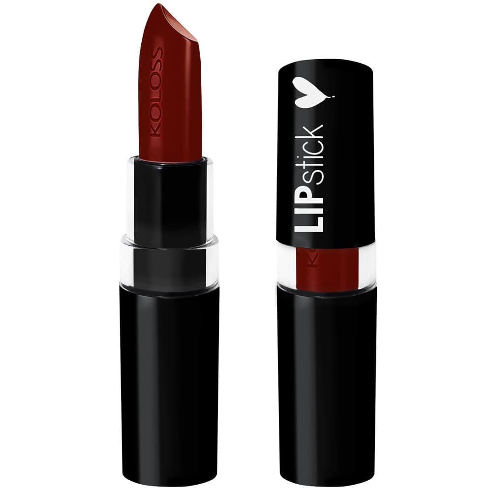 KOLOSS BATOM LIPSTCK -191 VERMELHO DESEJO - CREMOSO HIDRATANTE LONGA DURAÇÃO E ALTA COBERTURA