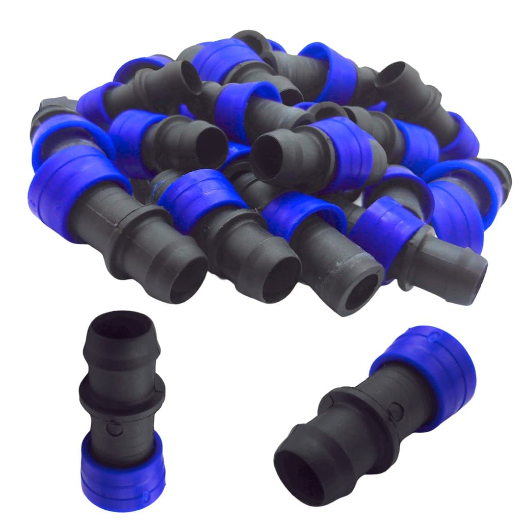 Kit 50und Conector 16mm Inicial p/ Mangueira Sistema de Irrigação