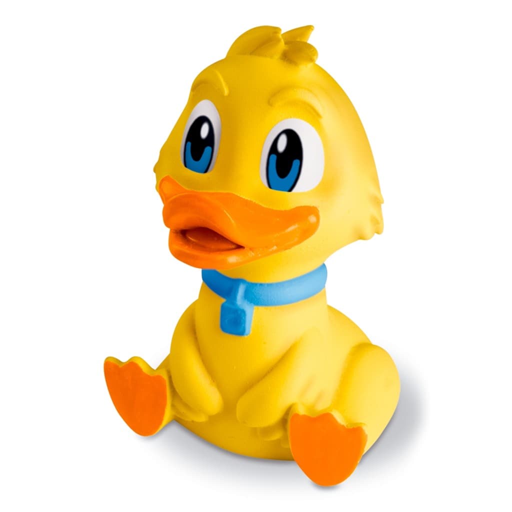 Mordedor Bebê 3 Meses Pato Brinquedo Sensorial Vinil Macio Animais Bichinhos Da Fazenda Amarelo