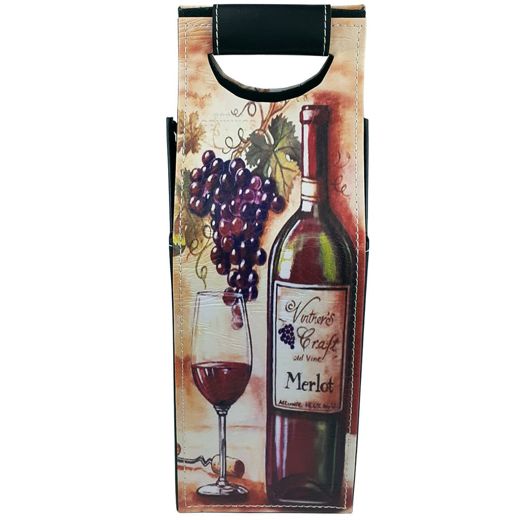 Bolsa Transporte Para Garrafa de Vinho Presente