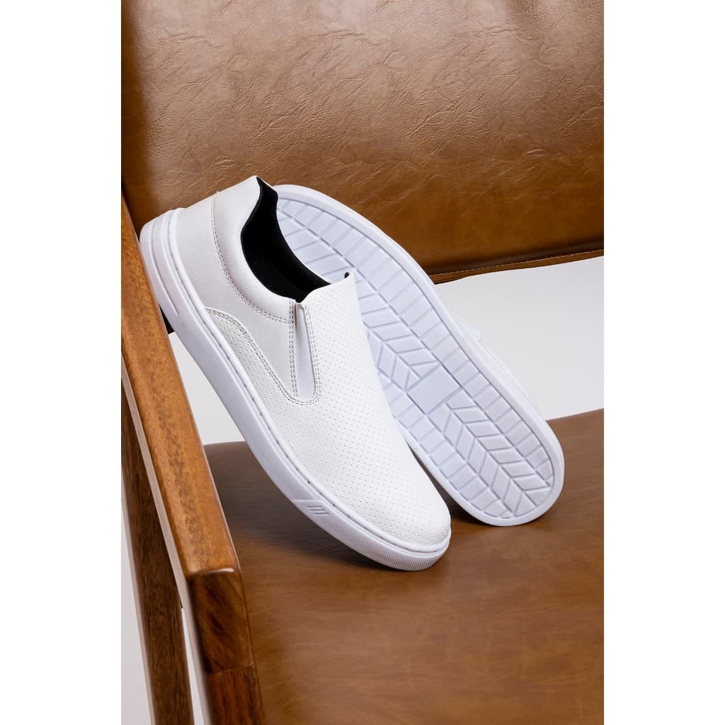 Tênis Masculino Slip On Calca Fácil Medicina Enfermagem Odontologia Fisioterapia