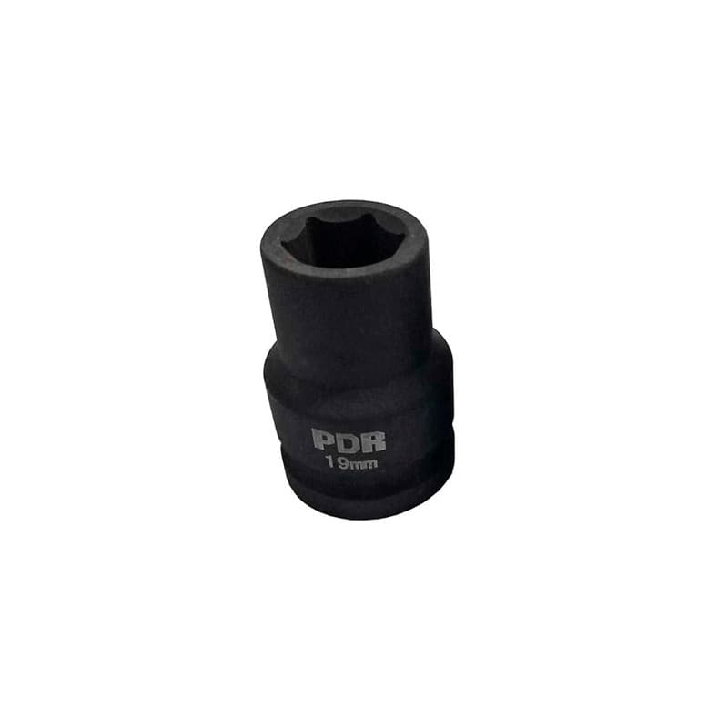Soquete Impacto Encaixe 34" 19mm Sextavado Curto LDR2 - PRO-3419CM