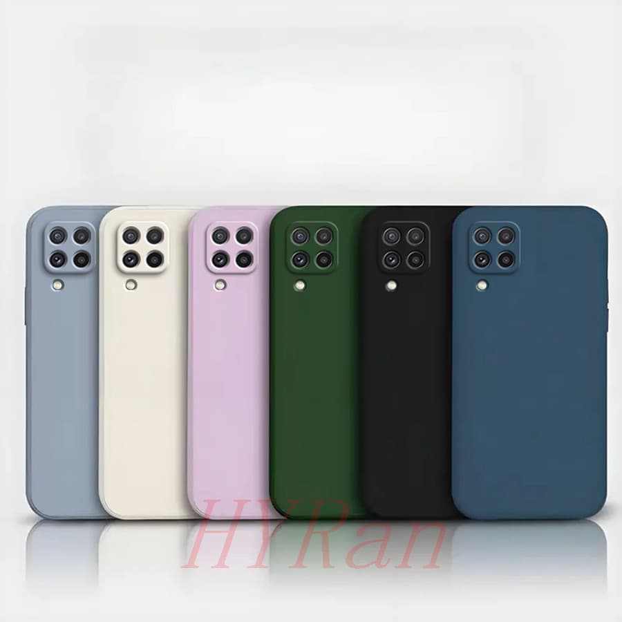 Capa De Telefone De silicone De Cor Sólida Samsung A22 4G M32 YT