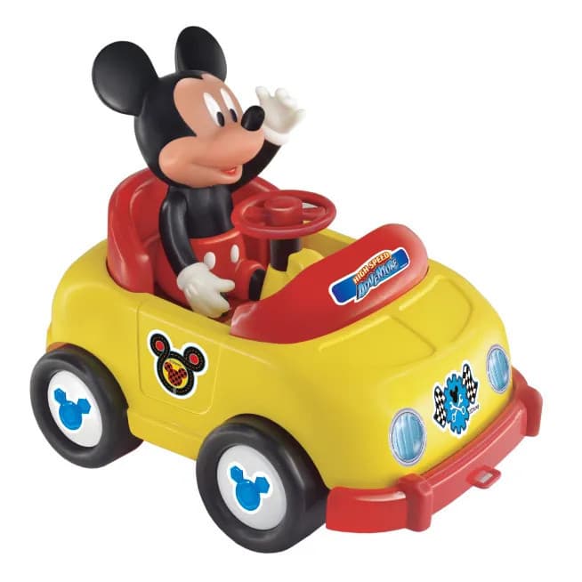 Aventuras sobre rodas - Turma do Mickey - carrinho com personagem - Líder Brinquedos
