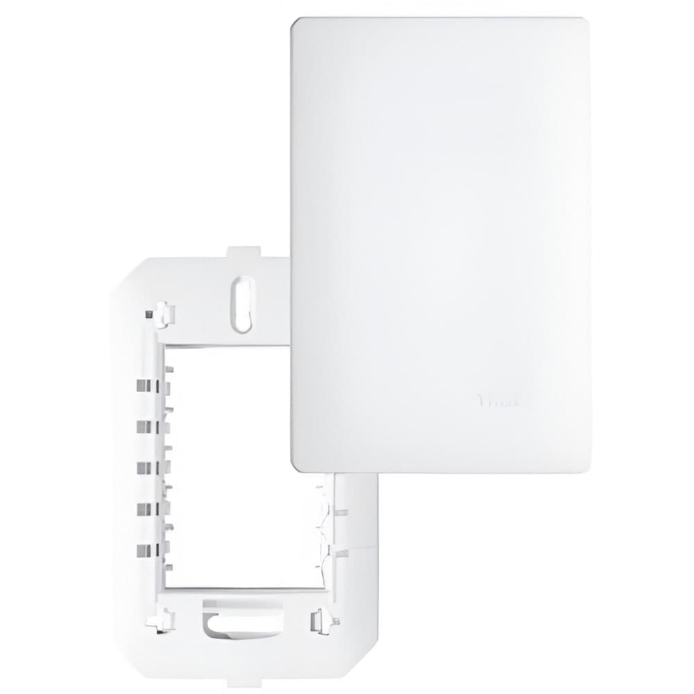 Placa 4x2 cega fame habitat com suporte