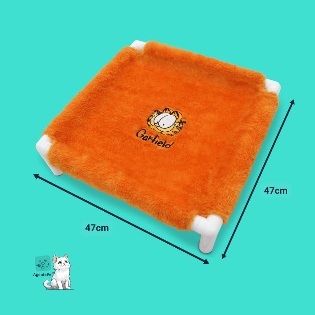 Cama de Gato Suspensa Resistente de Pelúcia Garfield Buddy Toys