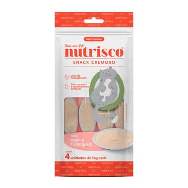 SNACK CREMOSO NUTRISCO ATUM E CARANGUEJO 56G