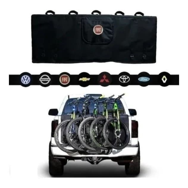 Suporte Transbike Para Transportar 5 Bike Fiat Strada Toro
