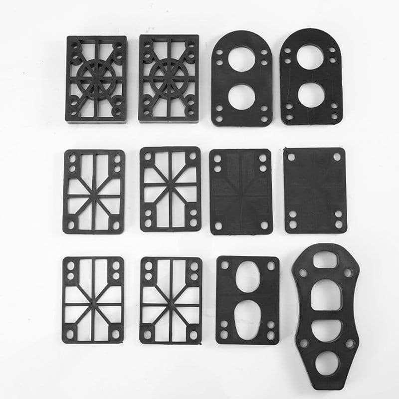 3mm 6mm 8mm 10mm skate PU junta de borracha placa superfície ponte prego Longboard placa de palco acessórios conjunto