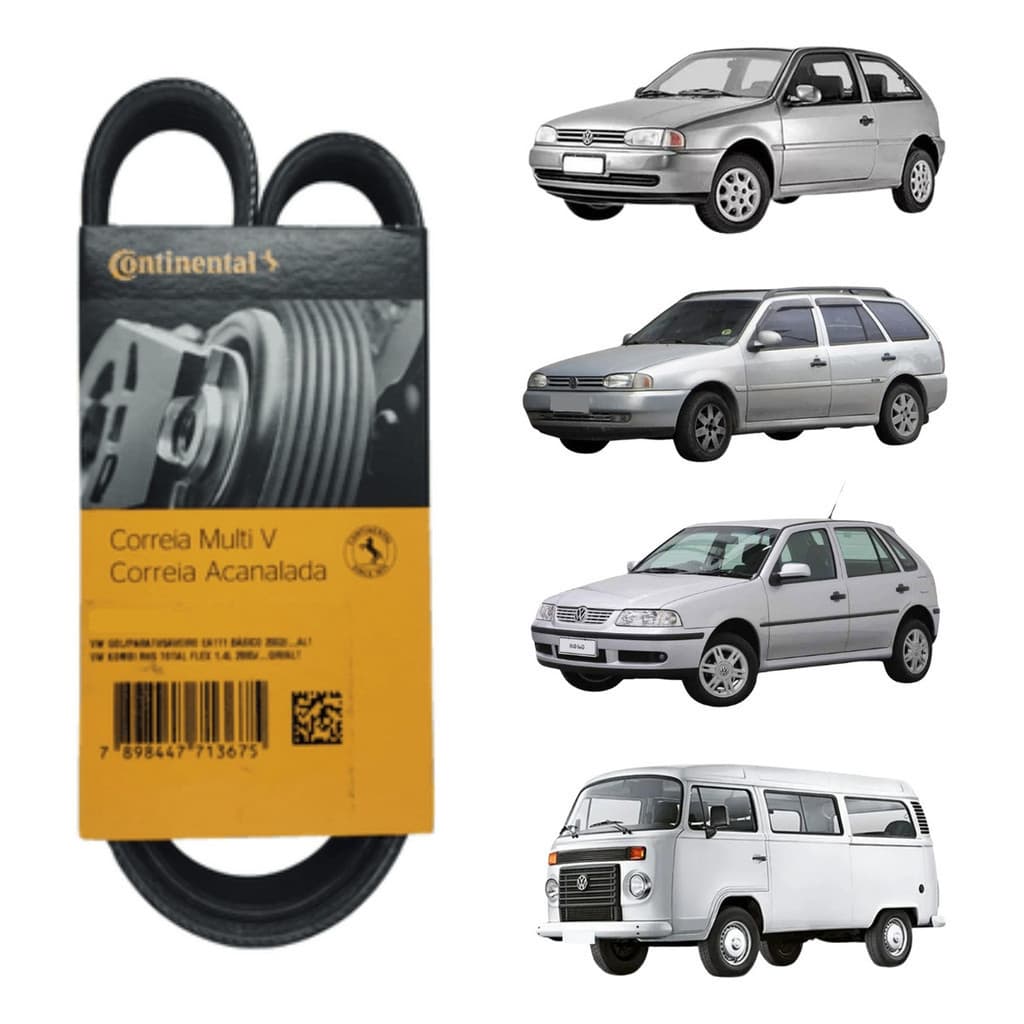 Correia Alternador Gol Parati G2 G3 1.0 8v E 16v Kombi 1.4