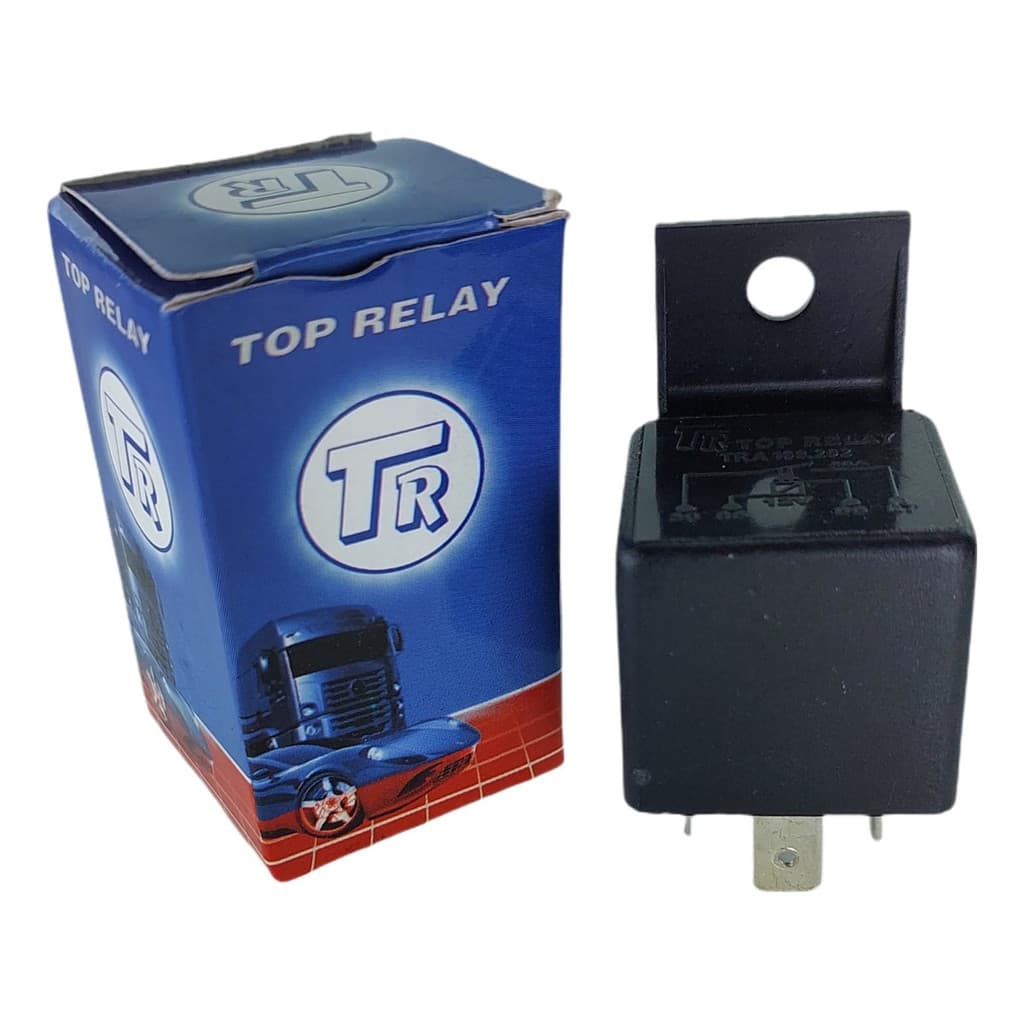 Relê Auxiliar Automotivo 4 Pinos Universal 12 Volts 40 Amperes