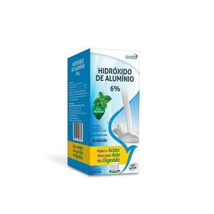Hidróxido de alumínio 6% airela 150ml sabor hortelã