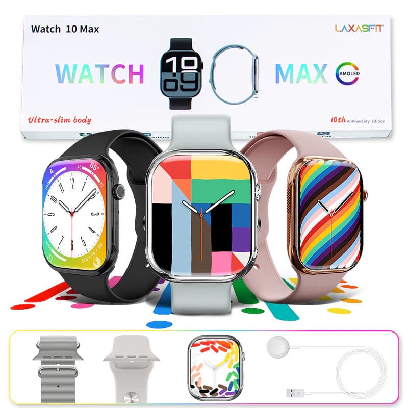 Smartwatch Relogio 10MAX Para Mulheres E Homens Esportivos Z7VS