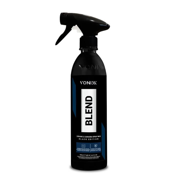 Blend Ceramic e Carnaúba Spray Wax Black Edition Vonixx 500ml