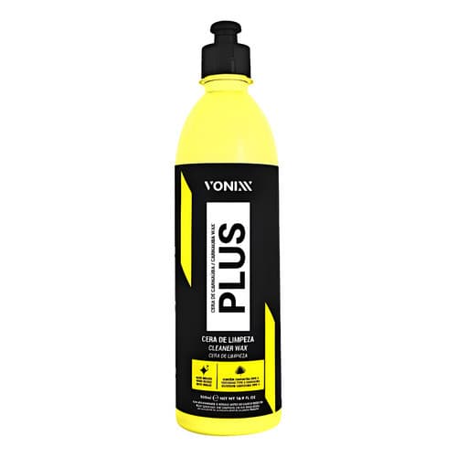 Cera Carnaúba Plus Vonixx 500ml Cera Liquida Automotiva