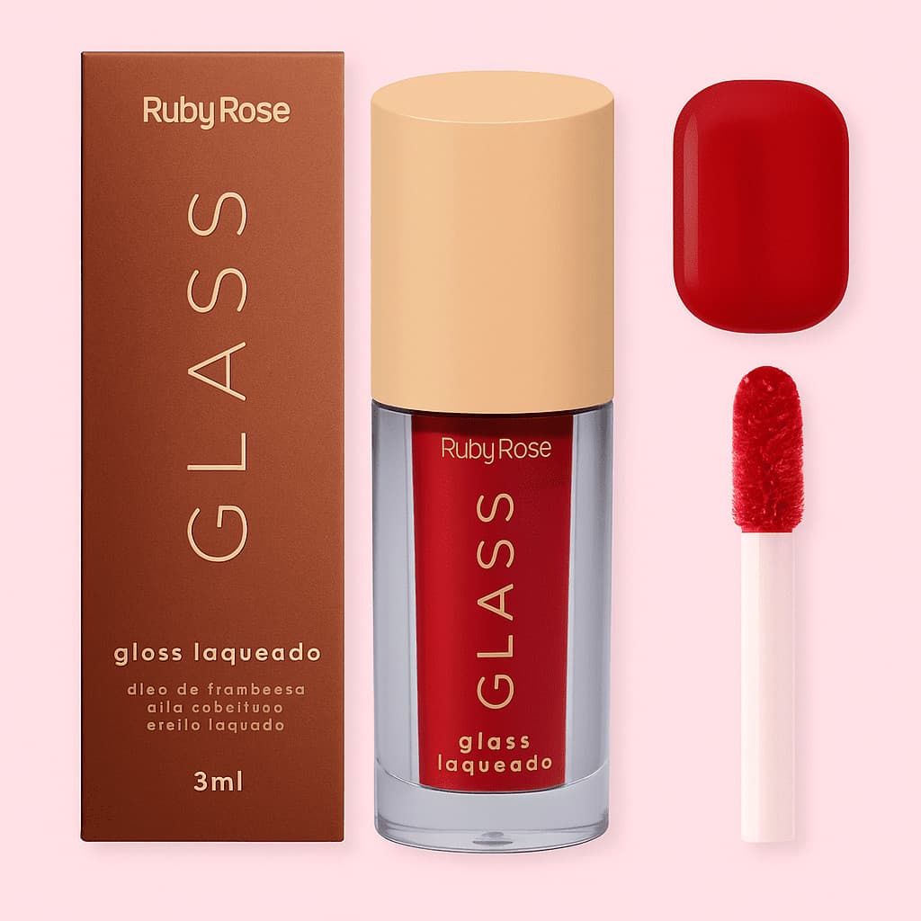 Batom Liquido Velvety Bg04 Glass - Ruby Rose