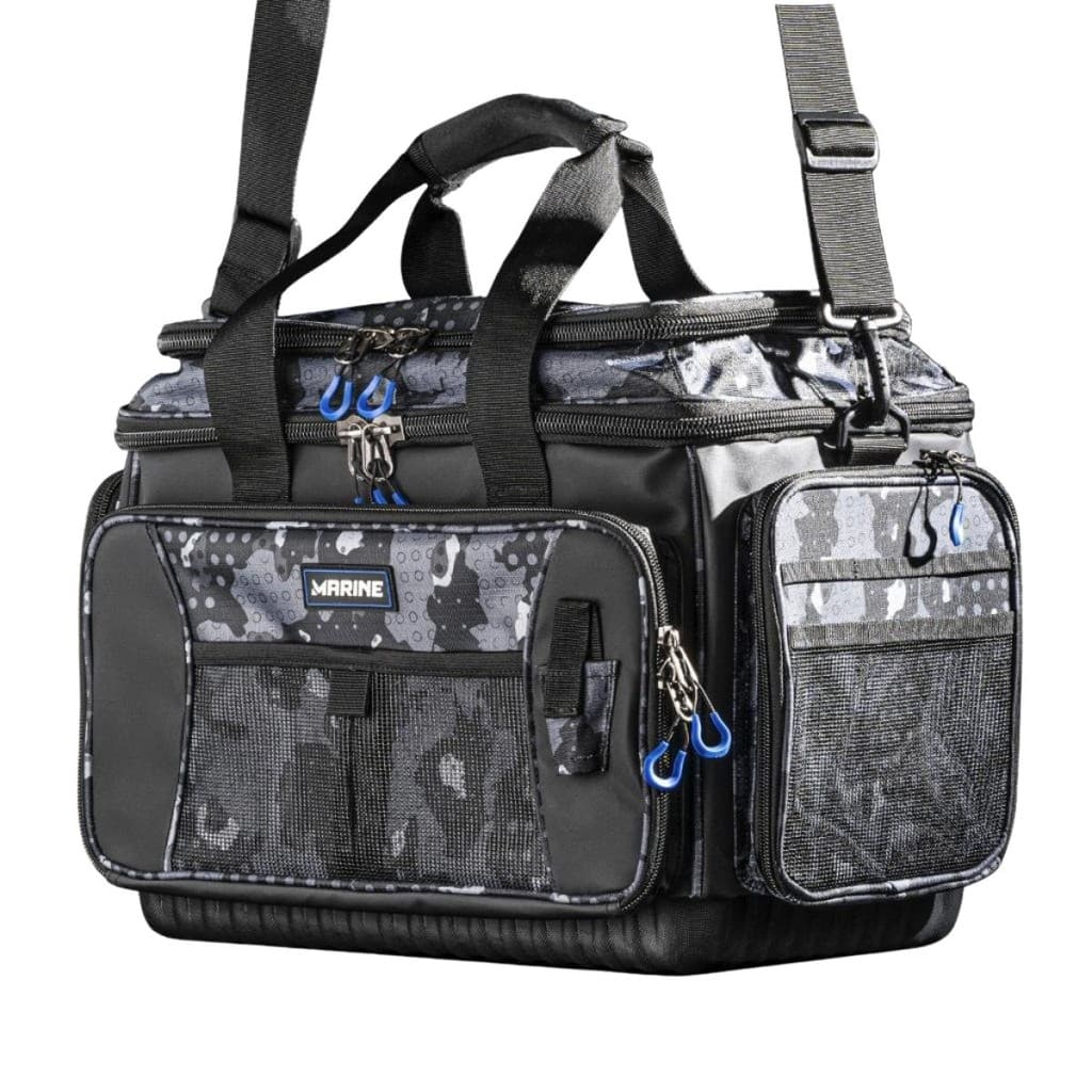Bolsa Mochila Caixa de Pesca Marine Sports M-BP25C Com 5 estojos
