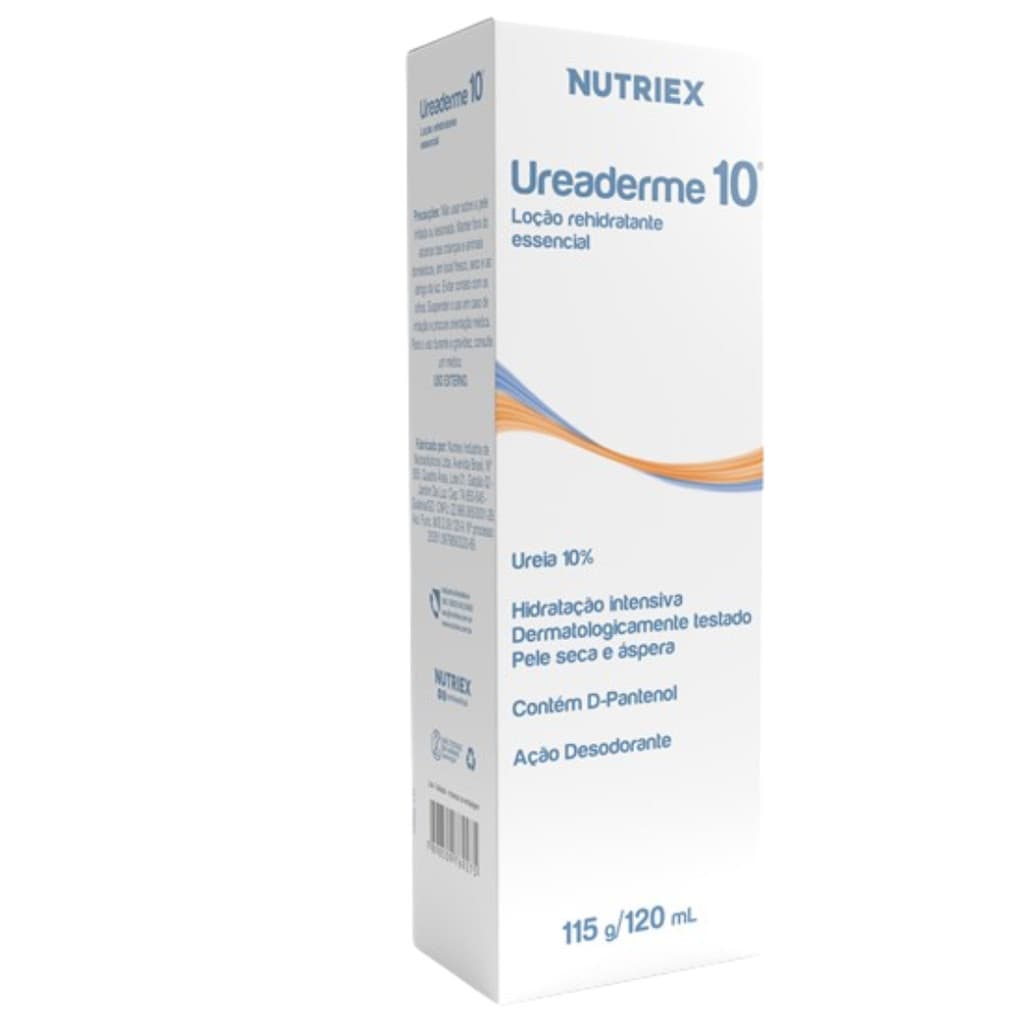 Ureaderme 10 loção reidratnte Ureia 10% 120ml Nutriex