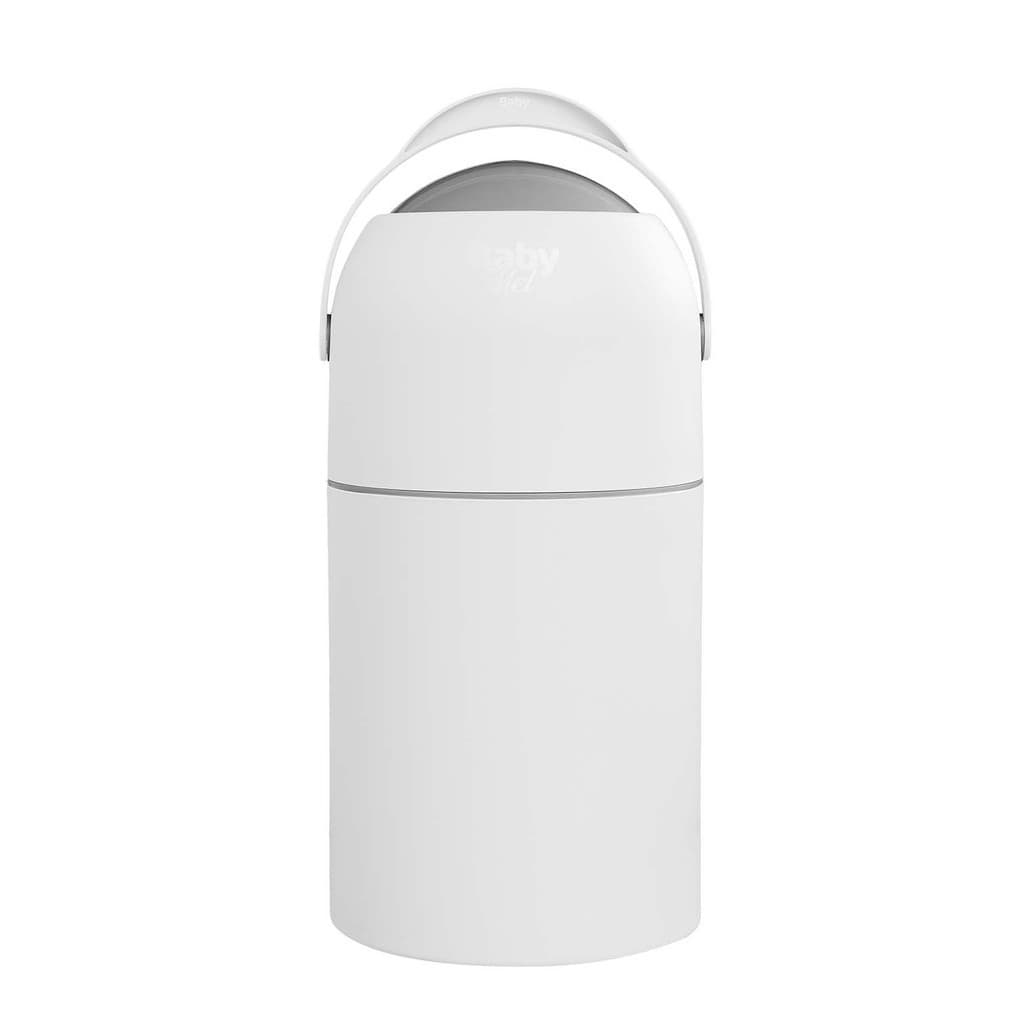 Lixeira Antiodor Para Quarto do Bebê Banheiro Fraldas Branca