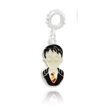 berloques Harry potter esmaltado banhado prata 925