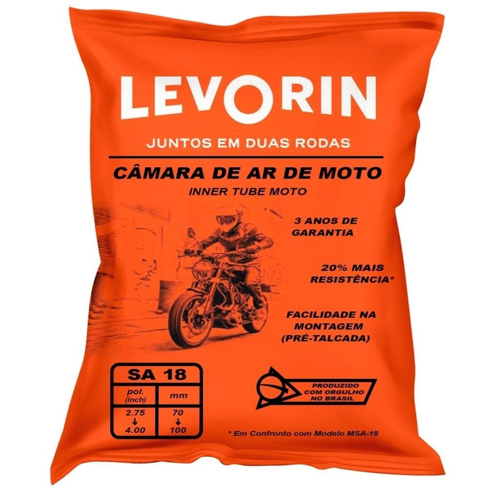 Câmara De Ar Moto Sa-18 Levorin