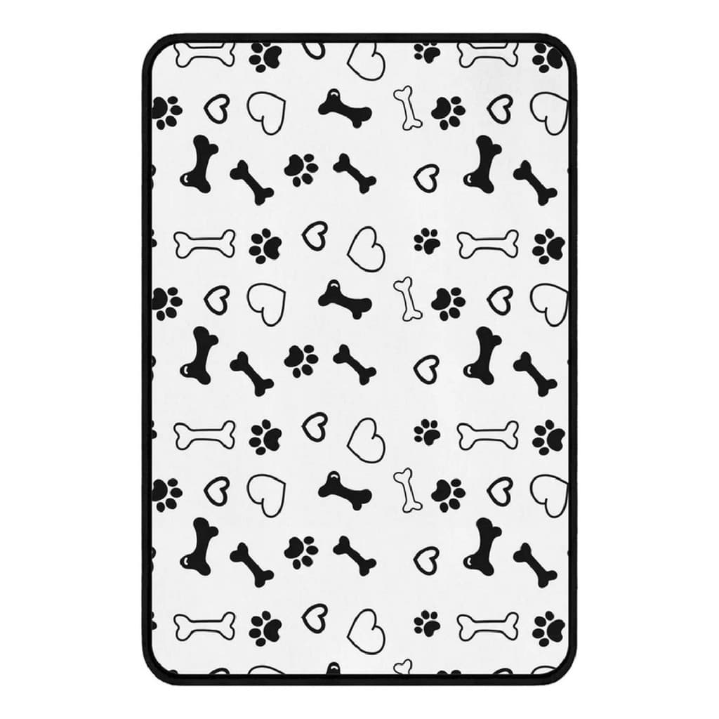 Tapete Higiênico Lavável Estampado Para Cães Tam. P 60 x 50 - M 60 x 80 - G 100 x 90 cm