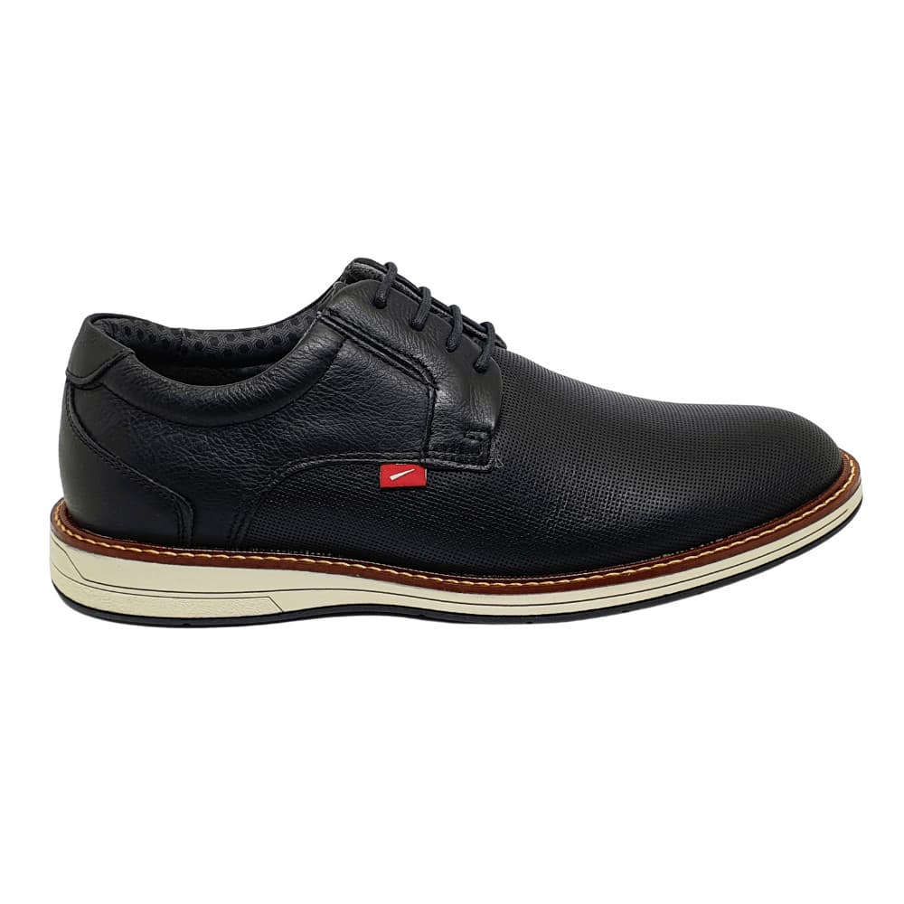 Sapato Masculino Couro Casual Oxford Confortável Ferracini