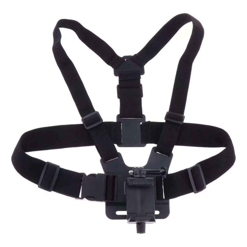 Suporte Peitoral Cinturão Premium Para Celular Câmera Gopro-