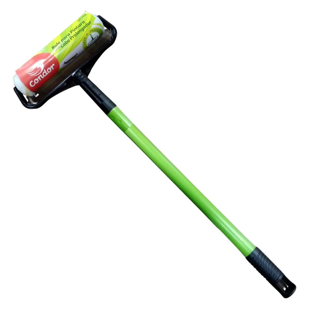 Rolo de Lã 23cm com cabo extensor 1,17m para pintura - Condor 8002