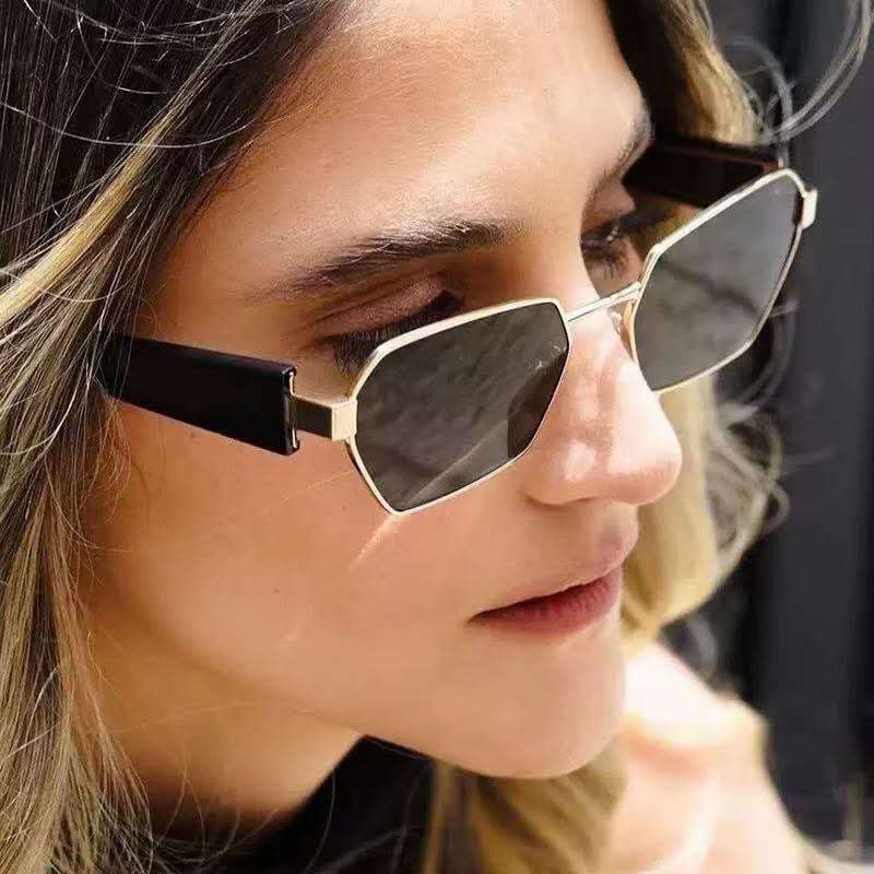 óculos de sol Marca Designer Quadrado irregular