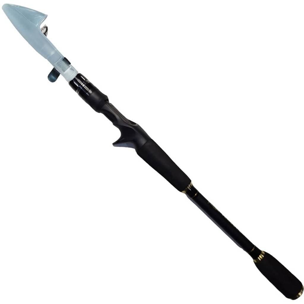 Vara para Carretilha Pesca Telescópica Carbono Ultra Light Leve Retratil 1.65 1.80