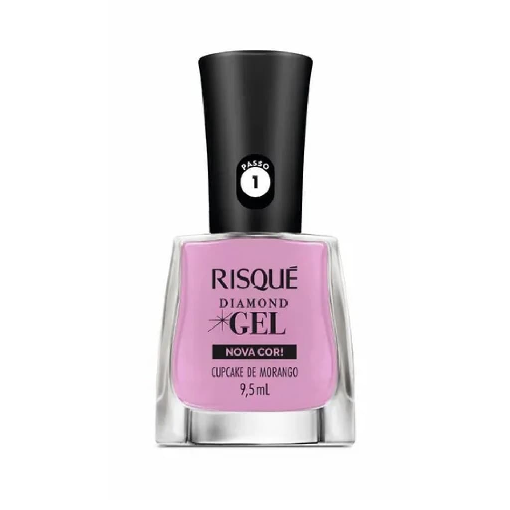 Risqué Diamond Gel Cupcake de Morango 9,5ml